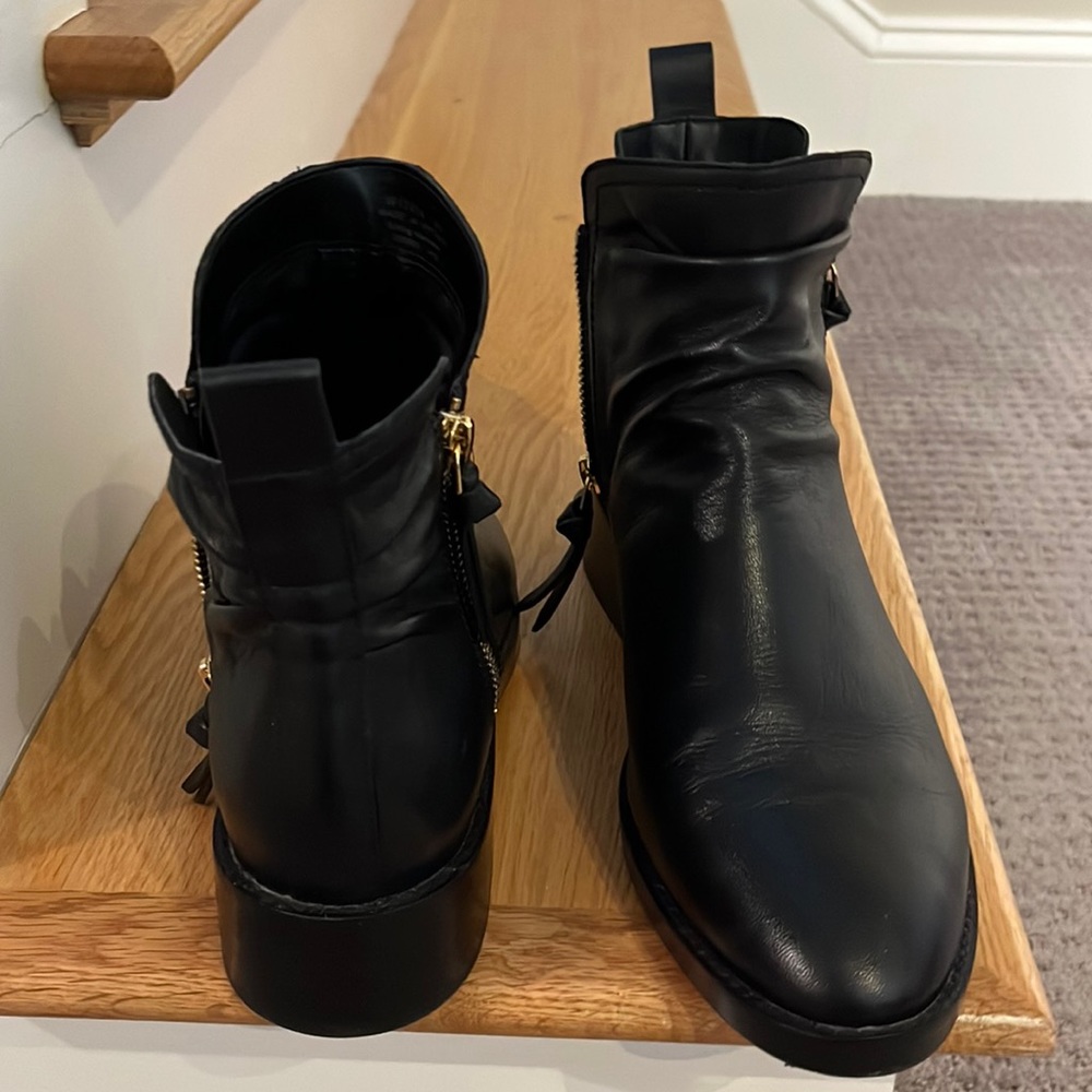 Cole Haan waterproof leather booties